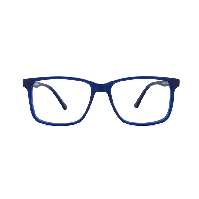 Proveedor óptico , Mundo Gafas , HM-5309 , Azul 55-16-145 , Gafas de Graduado ,