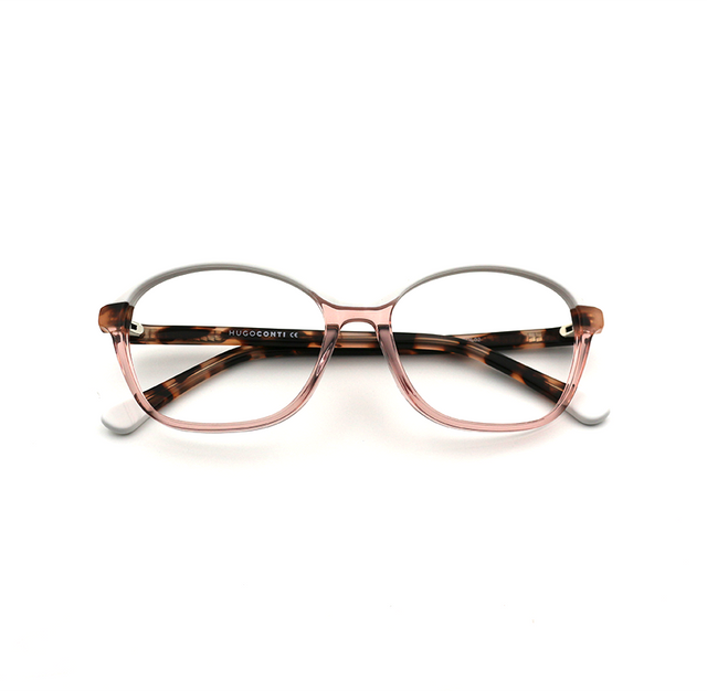 Proveedor óptico , Mundo Gafas , HM-5322 , Rosa 54-16-140 , Graduado ,