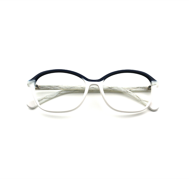 Proveedor óptico , Mundo Gafas , HM-5322 , Blanco 54-16-140 , Graduado ,