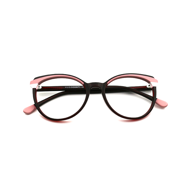 Proveedor óptico , Mundo Gafas , HM-5324 , Granate 51-17-140 , Gafas de Graduado ,