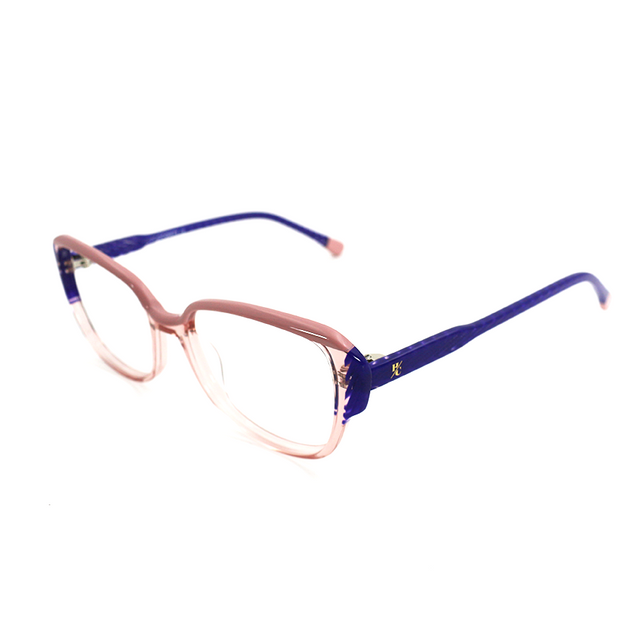 Proveedor óptico , Mundo Gafas , HM-5328 , Rosa 52-16-140 , Gafas de Graduado ,