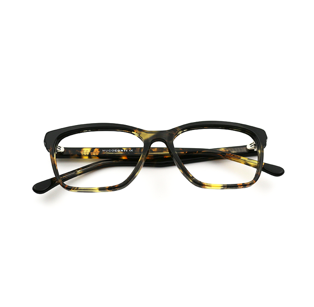 Proveedor óptico , Mundo Gafas , HM-5329 , Marrón 54-16-145 , Graduado ,