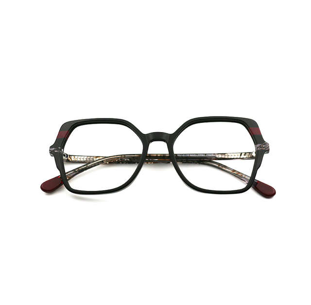 Proveedor óptico , Mundo Gafas , HM-5330 , Negro 51-17-140 , Gafas de Graduado ,