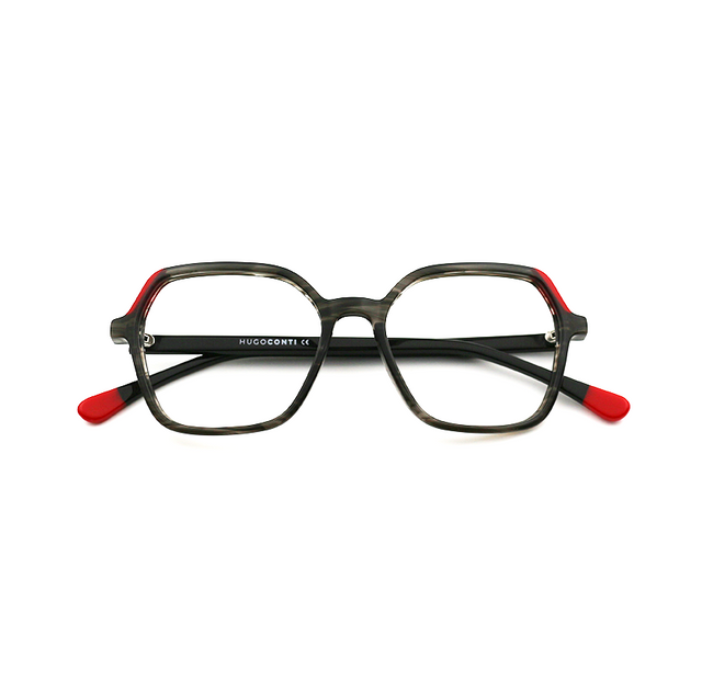 Proveedor óptico , Mundo Gafas , HM-5331 , Gris 50-16-140 , Gafas de Graduado ,