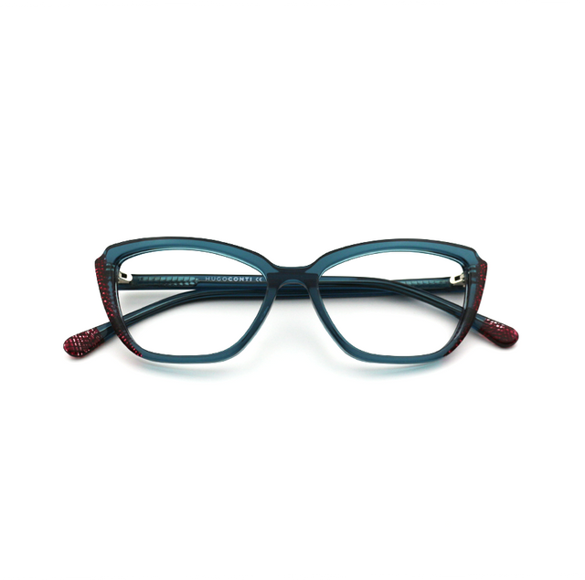 Proveedor óptico , Mundo Gafas , HM-5333 , Azul 52-15-140 , Graduado ,