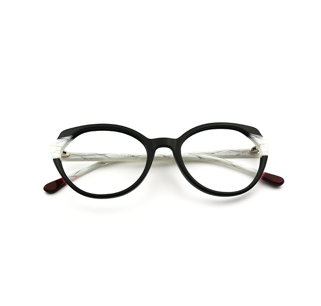 Proveedor óptico , Mundo Gafas , HM-5335 , Negro 52-19-140 , Gafas de Graduado ,