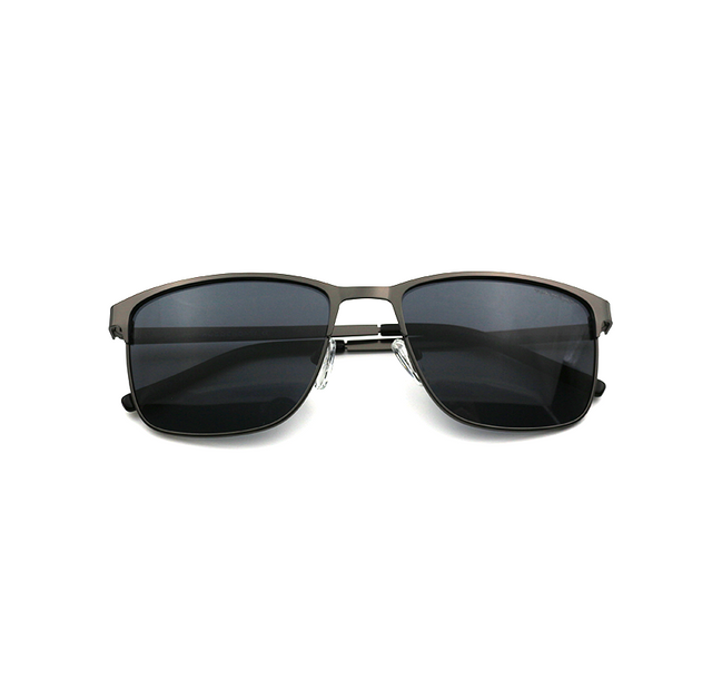 Proveedor óptico , Mundo Gafas , HS-6810 , Gris 55-19-140 , Gafas de sol ,
