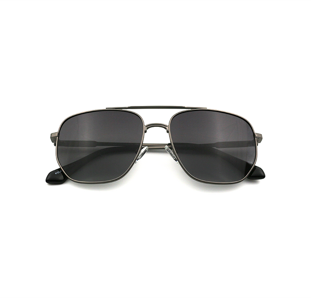 Proveedor óptico , Mundo Gafas , HS-6812 , Negro 57-13-145 , Gafas de sol ,