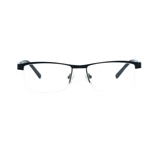 Proveedor óptico , Mundo Gafas , HX-8187 , Negro 55-17-140 , Gafas de Graduado ,