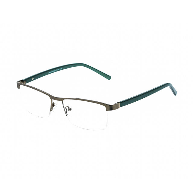 Proveedor óptico , Mundo Gafas , HX-8187 , Gris 55-17-140 , Gafas de Graduado ,