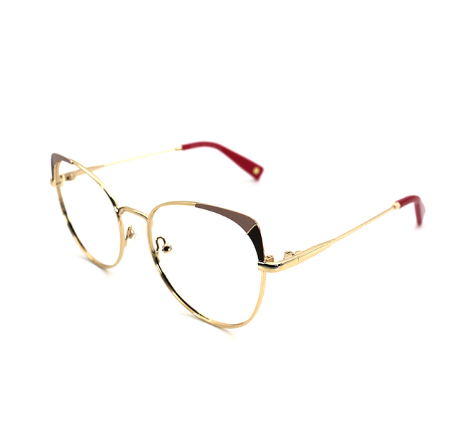 Proveedor óptico , Mundo Gafas , HX-8211 , Rosa 53-18-140 , Gafas de Graduado ,