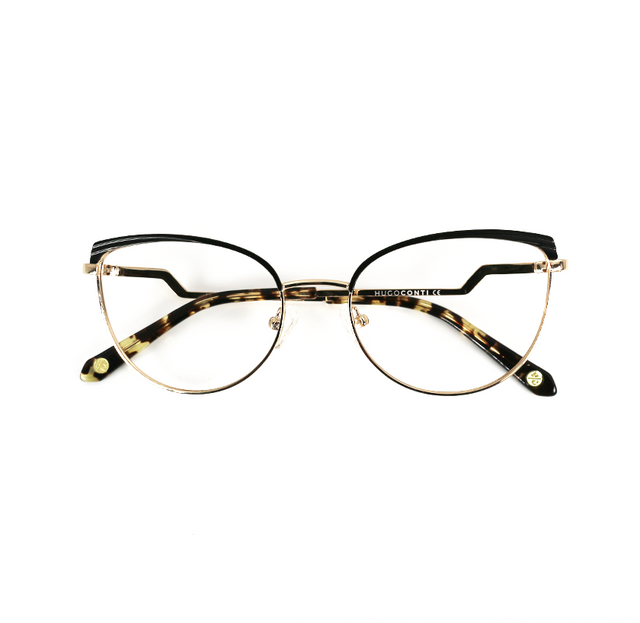 Proveedor óptico , Mundo Gafas , HX-8216 , Negro 52-18-140 , Graduado ,