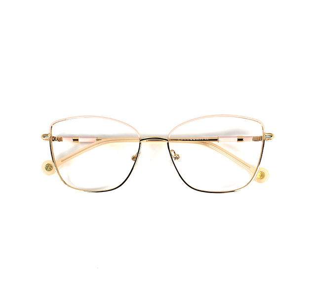 Proveedor óptico , Mundo Gafas , HX-8217 , Rosa 54-16-140 , Gafas de Graduado ,