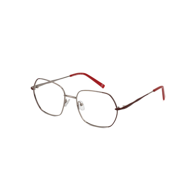 Proveedor óptico , Mundo Gafas , HX-8219 , Granate 56-18-140 , Gafas de Graduado ,