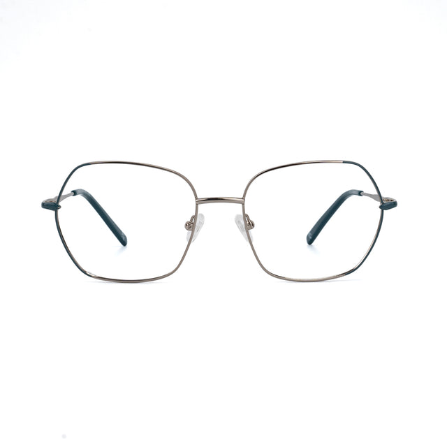 Proveedor óptico , Mundo Gafas , HX-8219 , Verde 56-18-140 , Gafas de Graduado ,