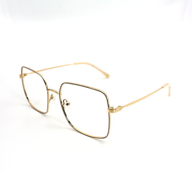 Proveedor óptico , Mundo Gafas , HX-8221 , Beige 55-18-140 , Gafas de Graduado ,