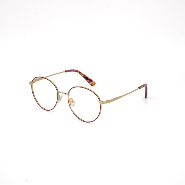 Proveedor óptico , Mundo Gafas , HX-8222 , Granate 51-18-142 , Gafas de Graduado ,