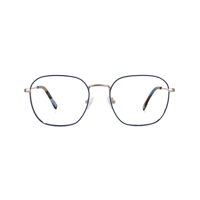 Proveedor óptico , Mundo Gafas , HX-8228 , Azul 53-18-140 , Gafas de Graduado ,