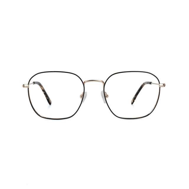 Proveedor óptico , Mundo Gafas , HX-8228 , Negro 53-18-140 , Gafas de Graduado ,