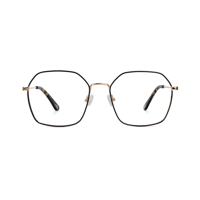 Proveedor óptico , Mundo Gafas , HX-8229 , Negro 55-18-140 , Gafas de Graduado ,