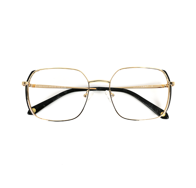 Proveedor óptico , Mundo Gafas , HX-8233 , Negro 54-18-142 , Gafas de Graduado ,