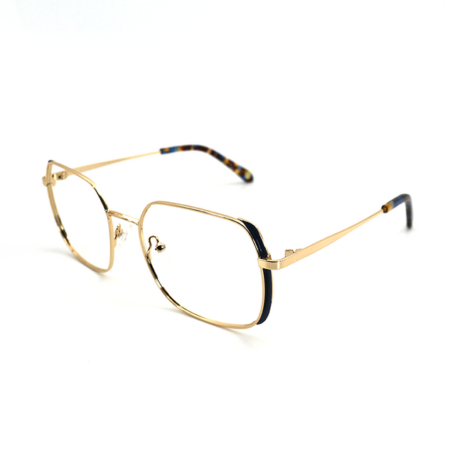 Proveedor óptico , Mundo Gafas , HX-8233 , Azul 54-18-142 , Gafas de Graduado ,