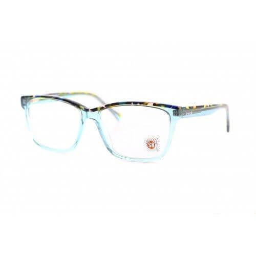 Proveedor óptico , Mundo Gafas , SE-2001 , Verde 54-15-140 , Gafas de Graduado ,