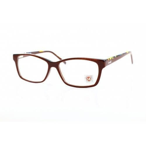 Proveedor óptico , Mundo Gafas , SE-2002 , Granate 53-14-138 , Gafas de Graduado ,
