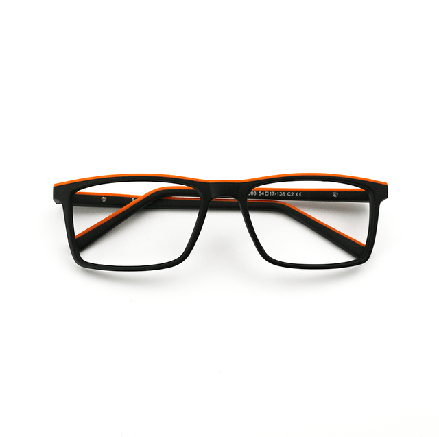 Proveedor óptico , Mundo Gafas , SE-0003 , Naranja 54-17-138 , Gafas de Graduado ,