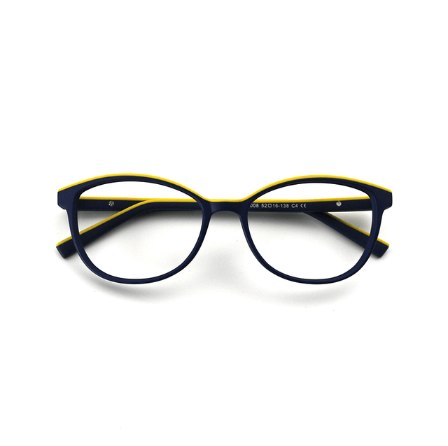 Proveedor óptico , Mundo Gafas , SE-0008 , Amarillo 52-16-138 , Gafas de Graduado ,