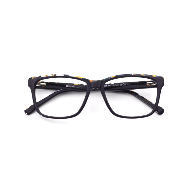 Proveedor óptico , Mundo Gafas , SE-2001 , Morado 54-15-140 , Gafas de Graduado ,