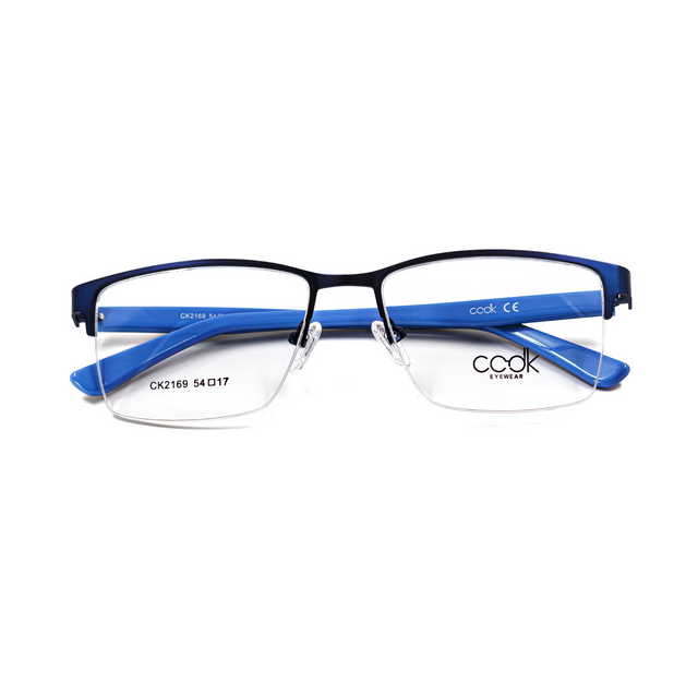 Proveedor óptico , Mundo Gafas , CK-2169 , Azul 54-17-140 , Graduado ,
