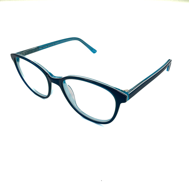 Proveedor óptico , Mundo Gafas , CX-8584 , Azul 52-18-140 , Graduado ,