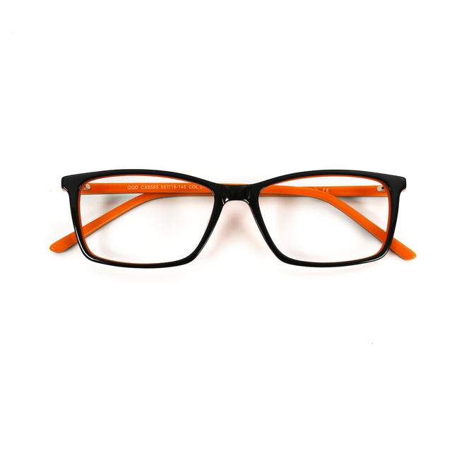 Proveedor óptico , Mundo Gafas , CX-8585 , Naranja 55-16-145 , Graduado ,
