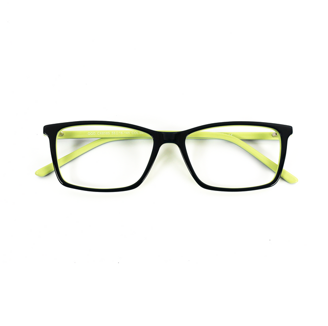 Proveedor óptico , Mundo Gafas , CX-8585 , Verde 55-16-145 , Graduado ,
