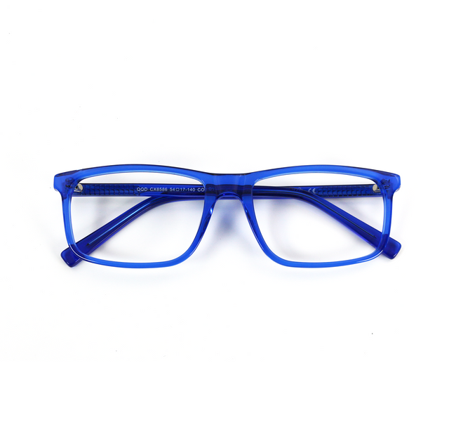 Proveedor óptico , Mundo Gafas , CX-8586 , Azul 54-17-140 , Graduado ,