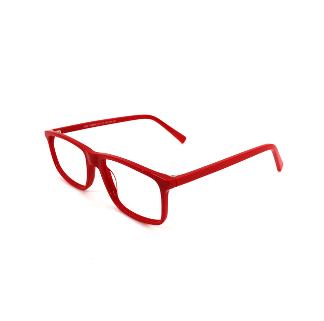 Proveedor óptico , Mundo Gafas , CX-8586 , Rojo 54-17-140 , Graduado ,