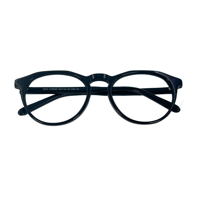 Proveedor óptico , Mundo Gafas , CX-8588 , Negro 52-19-142 , Graduado ,