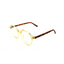 Proveedor óptico , Mundo Gafas , CX-8598 , Amarillo 51-18-145 , Graduado ,
