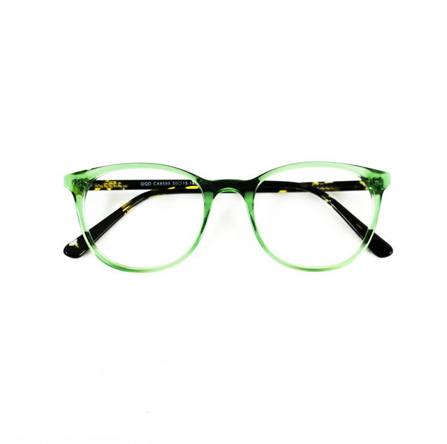 Proveedor óptico , Mundo Gafas , CX-8599 , Verde 50-19-140 , Graduado ,