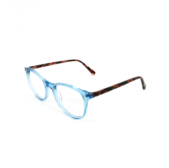 Proveedor óptico , Mundo Gafas , CX-8599 , Azul 50-19-140 , Graduado ,