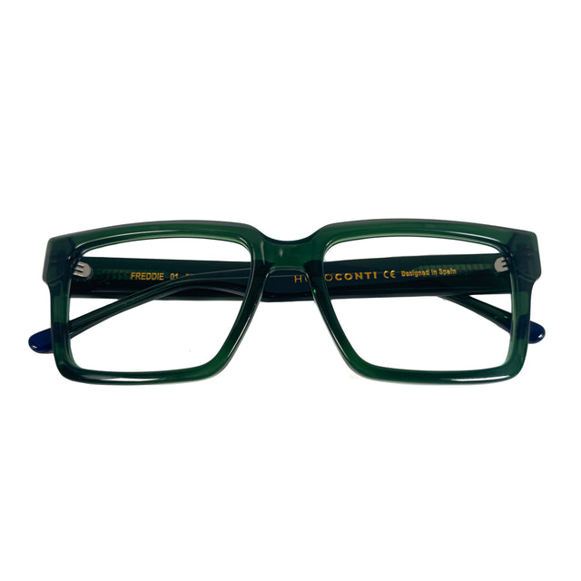 Proveedor óptico , Mundo Gafas , FREDDIE , Verde 55-19-145 , Graduado ,