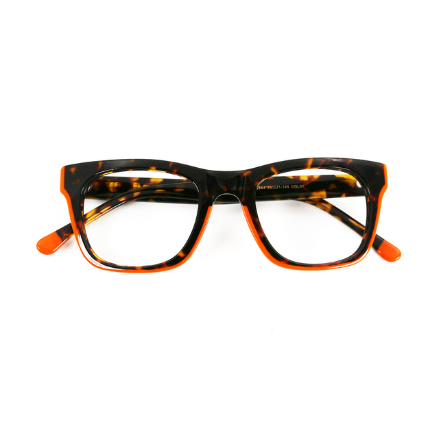 Proveedor óptico , Mundo Gafas , HM-5344 , Naranja 48-21-145 , Graduado ,