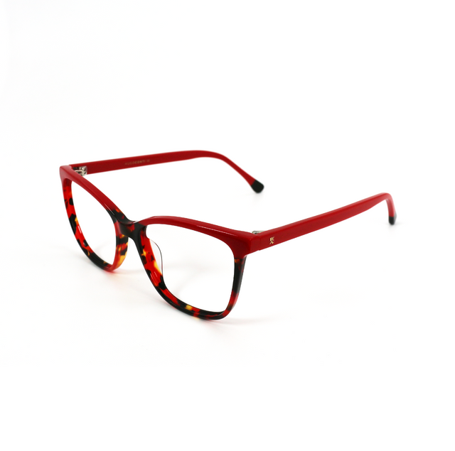 Proveedor óptico , Mundo Gafas , HM-5349 , Rojo 51-16-140 , Graduado ,