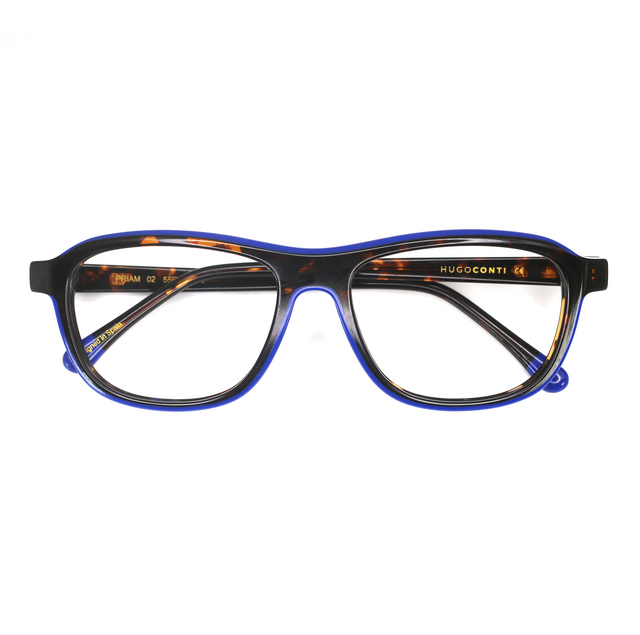 Proveedor óptico , Mundo Gafas , PRIAM , Azul 55-17-145 , Graduado ,