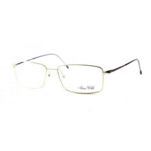 Proveedor óptico , Mundo Gafas , AW-003 , Plateado 56-17-140 , Gafas de Graduado ,