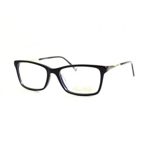 Proveedor óptico , Mundo Gafas , AW-007 , Negro 52-17-140 , Gafas de Graduado ,
