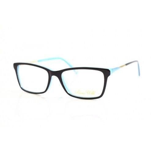 Proveedor óptico , Mundo Gafas , AW-007 , Azul 52-17-140 , Gafas de Graduado ,