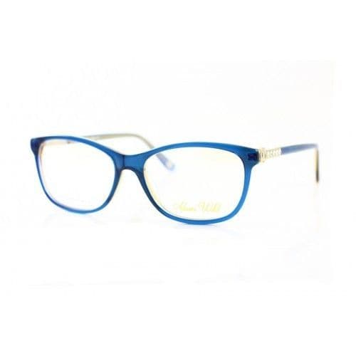Proveedor óptico , Mundo Gafas , AW-015 , Azul 53-17-138 , Gafas de Graduado ,