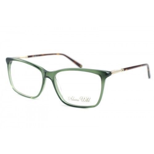 Proveedor óptico , Mundo Gafas , AW-026 , Verde 54-15-140 , Gafas de Graduado ,